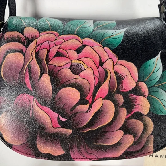 ANUSCHKA INDIA-NWT $218.00 NOW ! $139.00 MASTERPIECE PAINTING TOOK 8 WEEKS - Picture 1 of 16